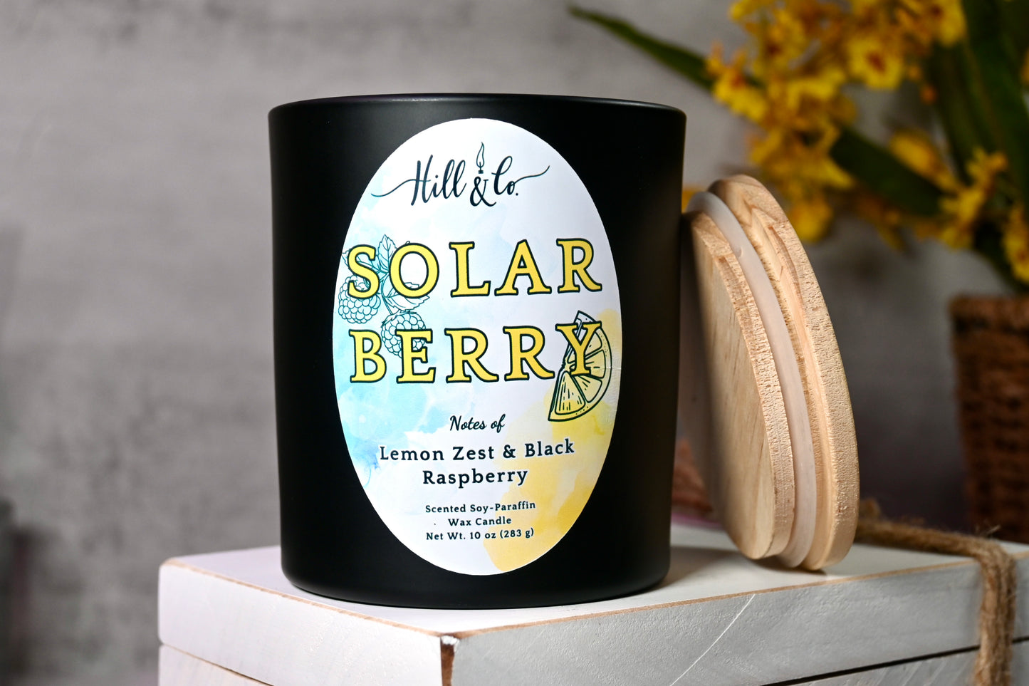 Solar Berry | 10 oz. Hand-Poured 2-Wick Candle